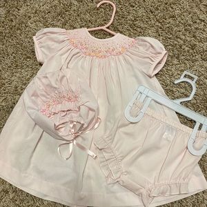 Baby smocked dress